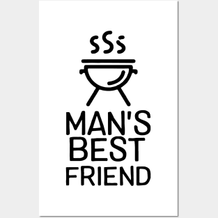 Man'best Friend Bbq Pit Boys Posters and Art